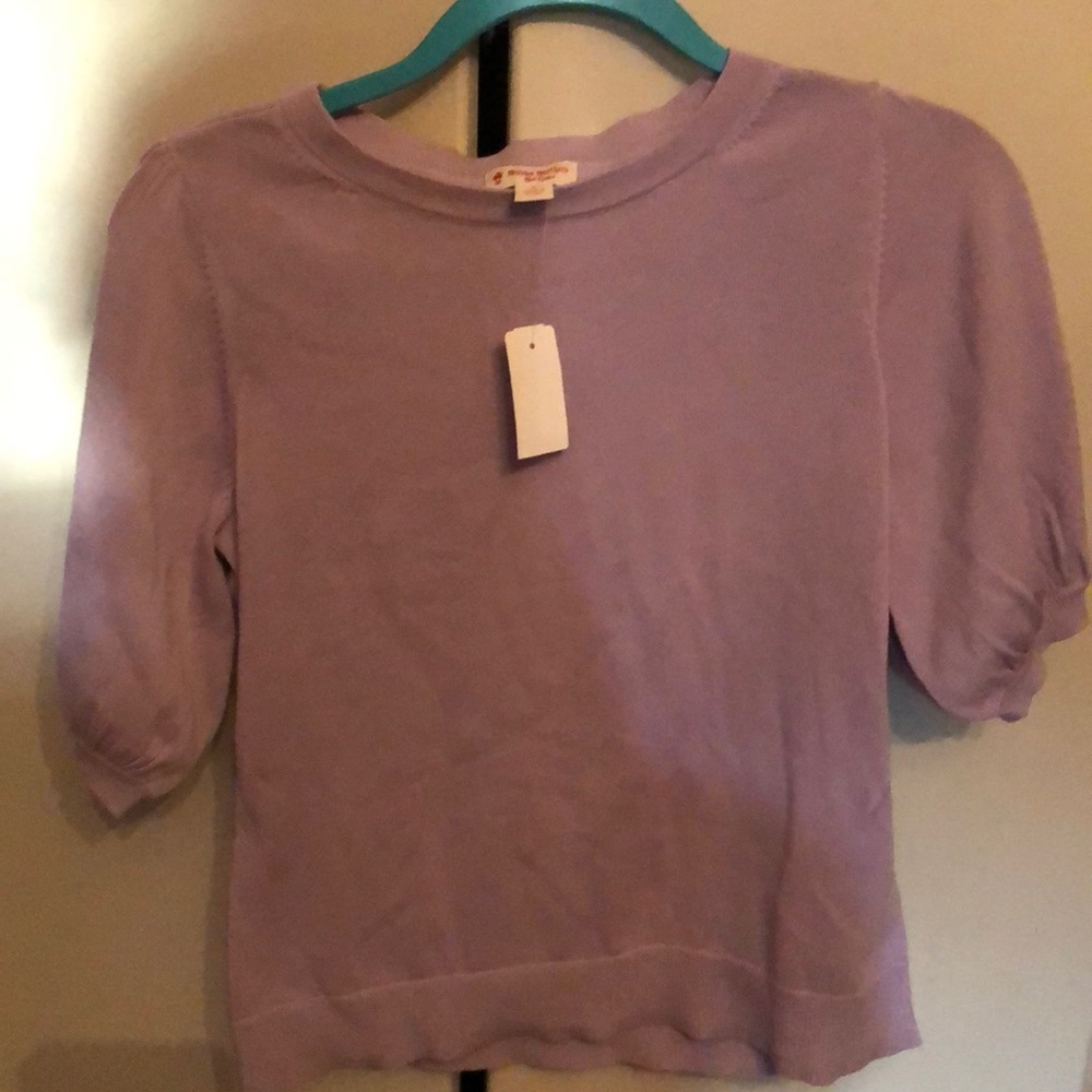 Lavender Brooks Brothers sweater